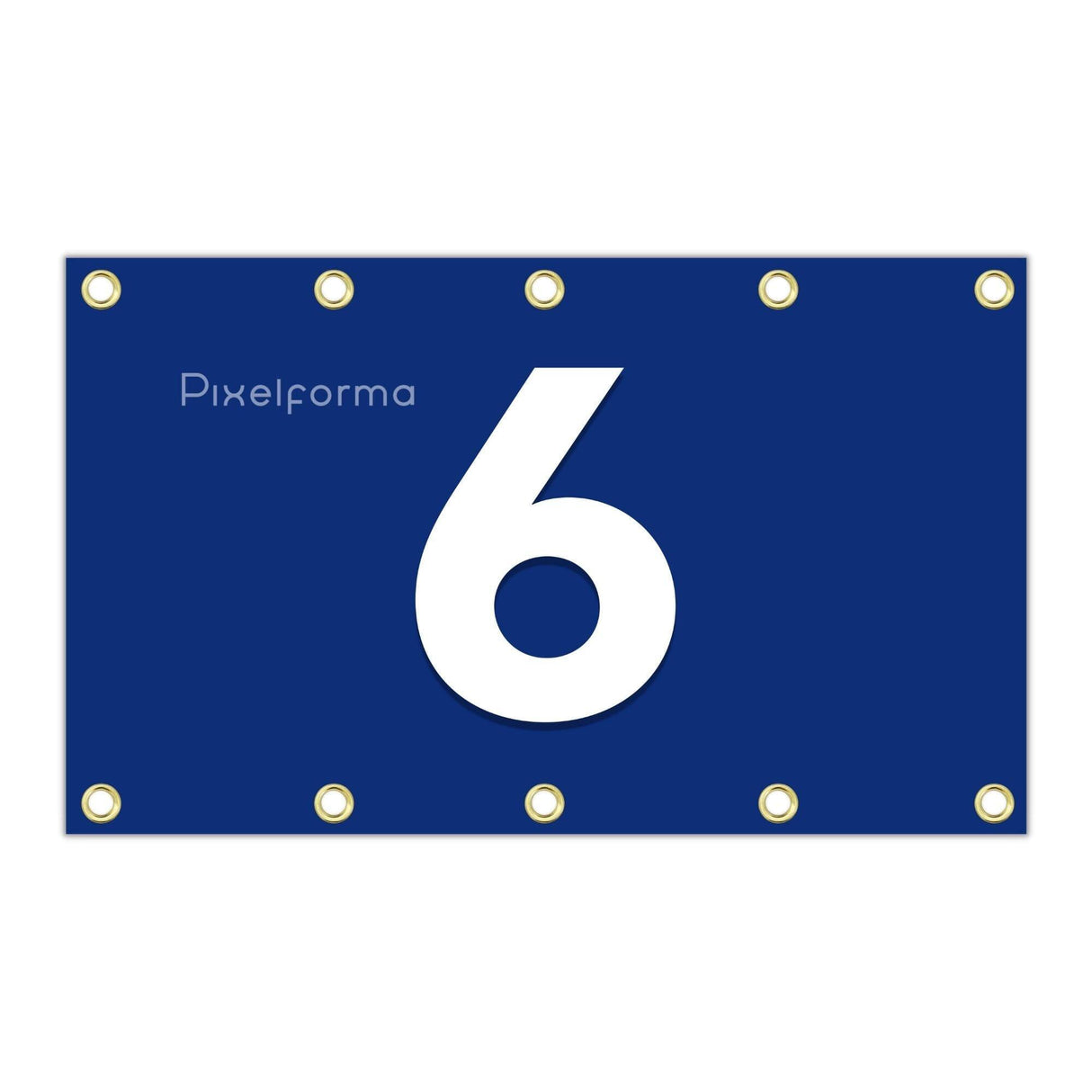 Drapeau Verkhniaïa Pychma en plusieurs tailles 100 % polyester Imprimer avec Double ourlet - Pixelforma 