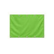 Drapeau Vert format S en polyester avec dix œillets