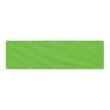 Drapeau Vert grand format XL en polyester avec dix œillets