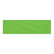 Drapeau Vert grand format XL en polyester avec dix œillets