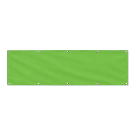Drapeau Vert grand format XL en polyester avec dix œillets