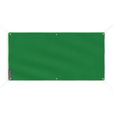 Drapeau vert foncé france polyester résistant extérieur