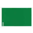 Drapeau vert foncé france polyester résistant œillets gauche