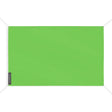 Drapeau vert france polyester résistant aux intempéries