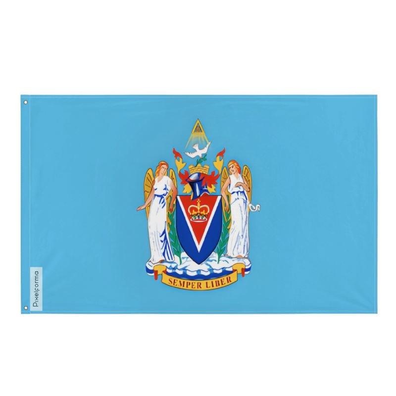 Drapeau Victoria (Colombie-Britannique) en plusieurs tailles 100 % polyester Imprimer avec Double ourlet - Pixelforma