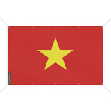 Drapeau viêt nam 10 oeillets en plusieurs tailles (s) - pixelforma