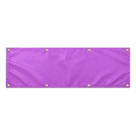 Drapeau violet clair en polyester résistant aux intempéries
