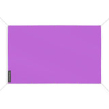 Drapeau violet clair en polyester résistant usage extérieur
