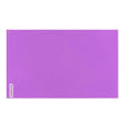 Drapeau violet clair polyester résistant avec œillets à gauche