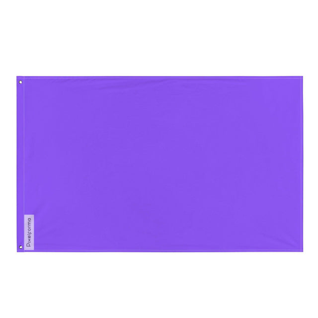 Drapeau Violet en plusieurs tailles 100 % polyester Imprimer avec Double ourlet - Pixelforma