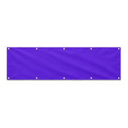 Drapeau Violet Foncé grand format XL en polyester avec dix œillets