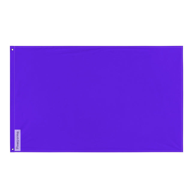 Drapeau Violet Foncé en plusieurs tailles 100 % polyester Imprimer avec Double ourlet - Pixelforma