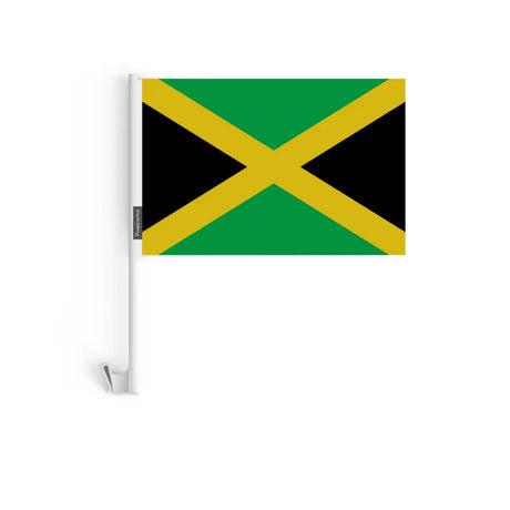 Drapeau Voiture de Jamaïque en Polyester - Pixelforma 