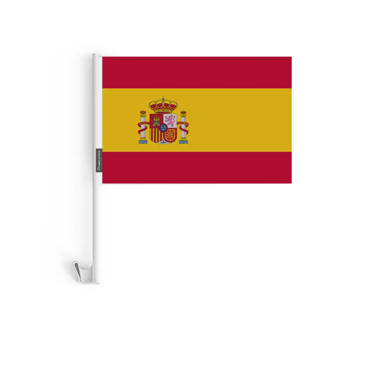 Drapeau voiture espagne en polyester - pixelforma