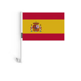 Drapeau voiture espagne en polyester - pixelforma