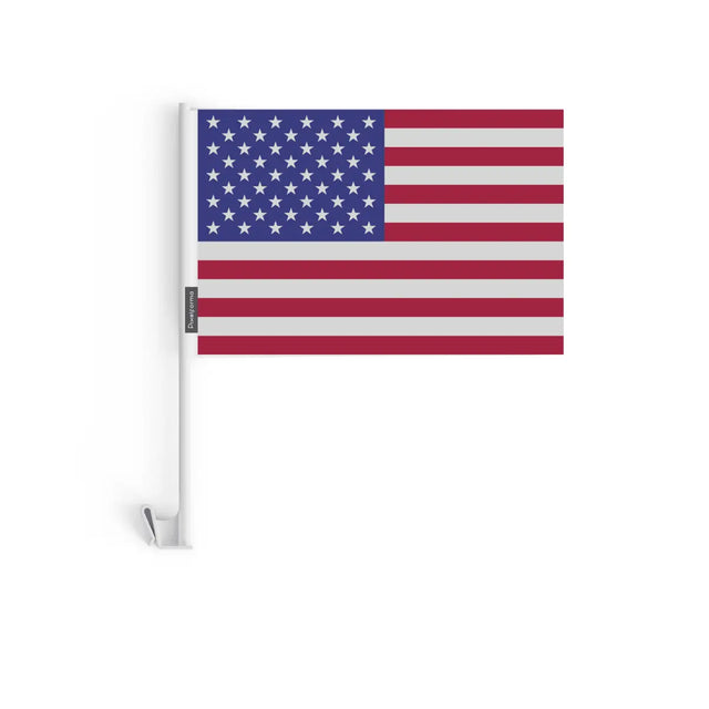 Drapeau voiture états-unis en polyester - pixelforma