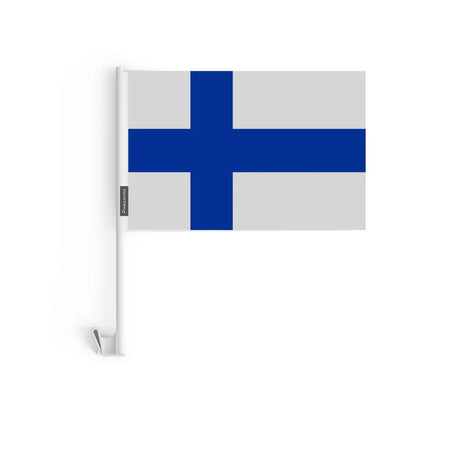 Drapeau Voiture Finlande en Polyester - Pixelforma 