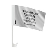 Drapeau voiture france en polyester résistant aux intempéries