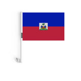 Drapeau Voiture Haïti en Polyester - Pixelforma 