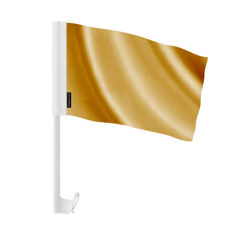Drapeau voiture orange france polyester fixation fenêtre