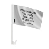 Drapeau voiture france en polyester résistant aux intempéries