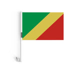 Drapeau Voiture république du Congo en Polyester - Pixelforma 