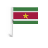 Drapeau Voiture Suriname en Polyester - Pixelforma 