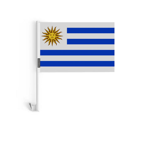 Drapeau Voiture Uruguay en Polyester - Pixelforma 