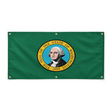 Drapeau washington polyester résistant aux intempéries