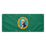 Drapeau washington polyester résistant aux intempéries