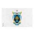 Drapeau weyburn polyester résistant avec œillets à gauche