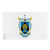 Drapeau weyburn polyester résistant avec œillets à gauche