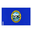 Drapeau whitehorse polyester résistant œillets à gauche