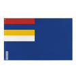 Drapeaux successifs du mengjiang en bleu polyester résistant