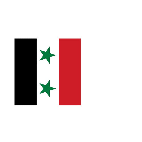 Fanion Table Drapeau Syrie en Polyester