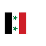 Fanion Table Drapeau Syrie en Polyester