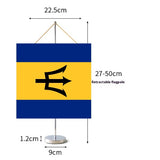Fanion Table Drapeau Barbade en Polyester