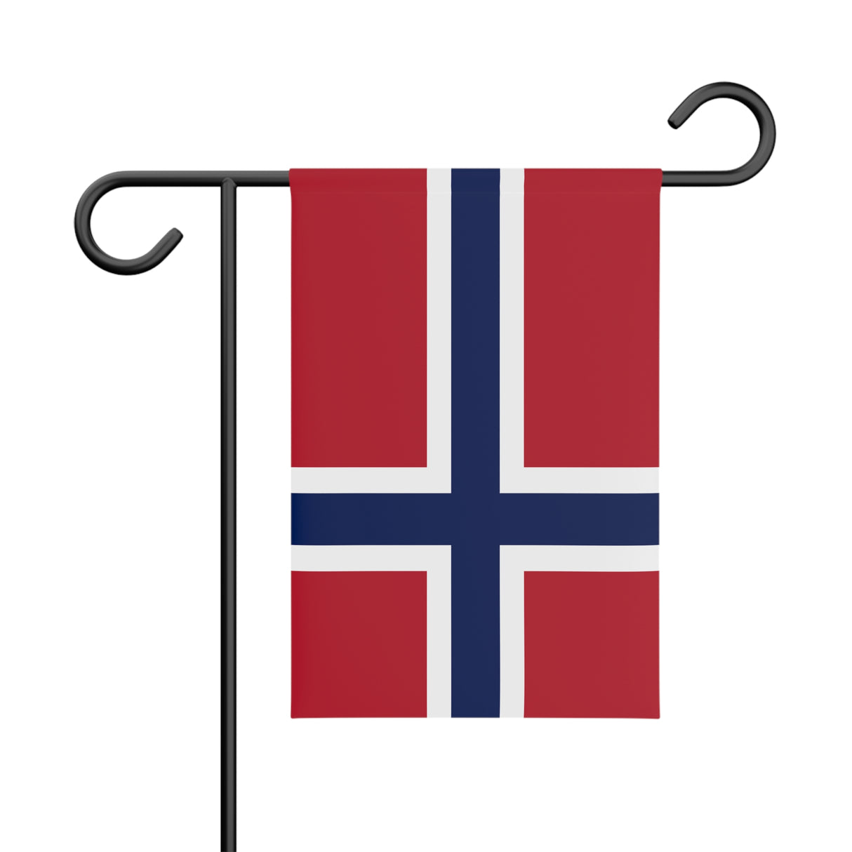 Drapeau Jardin du Svalbard et de Jan Mayen officiel 100 % polyester impression recto-verso