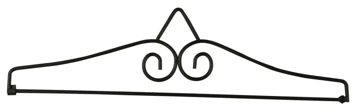 Étagère à drapeaux pour jardin intérieur noir - pixelforma