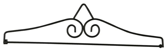 Étagère à drapeaux pour jardin intérieur noir - pixelforma