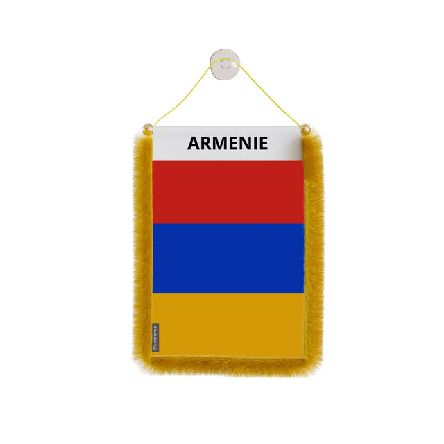 Fanion de voiture armenie - pixelforma