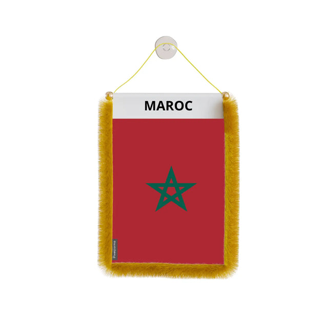 Fanion de voiture maroc - pixelforma