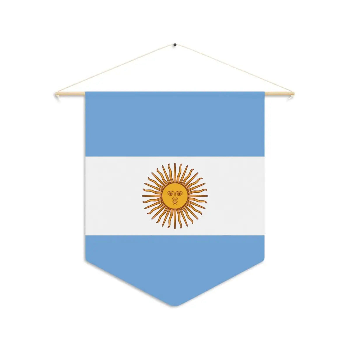Fanion drapeau argentine en polyester - pixelforma