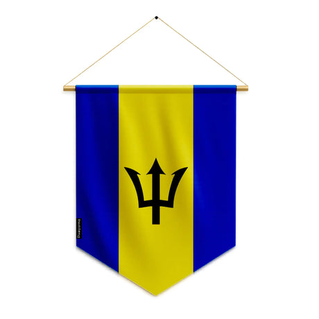 Fanion drapeau barbade en polyester à suspendre durable