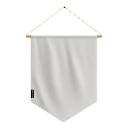 Fanion drapeau blanc en ployester - pixelforma