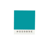 Fanion drapeau bleu turquoise foncé en polyester à suspendre