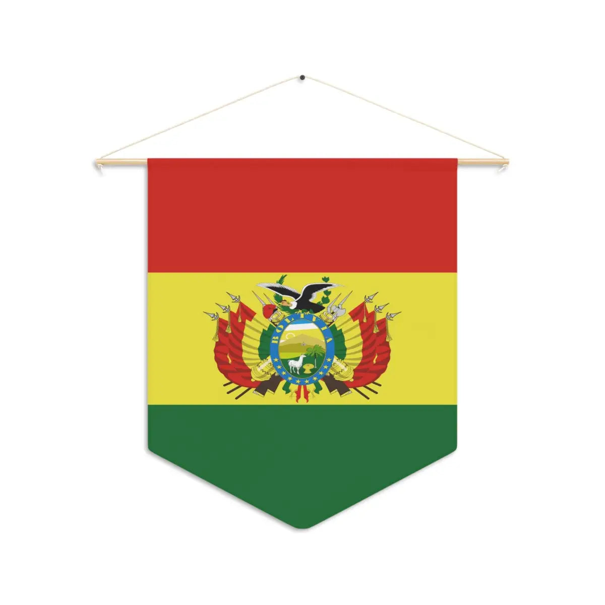 Fanion drapeau bolivie en polyester - pixelforma