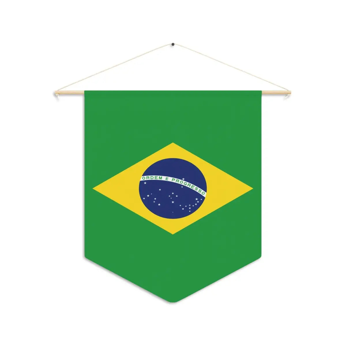 Fanion drapeau brésil en polyester - pixelforma