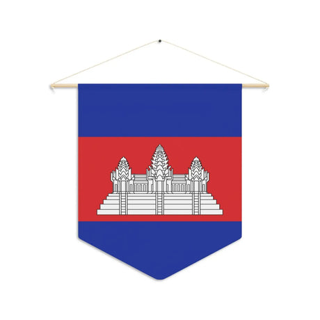 Fanion drapeau cambodge en polyester - pixelforma