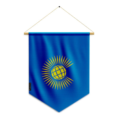 Fanion drapeau commonwealth polyester à suspendre décoratif